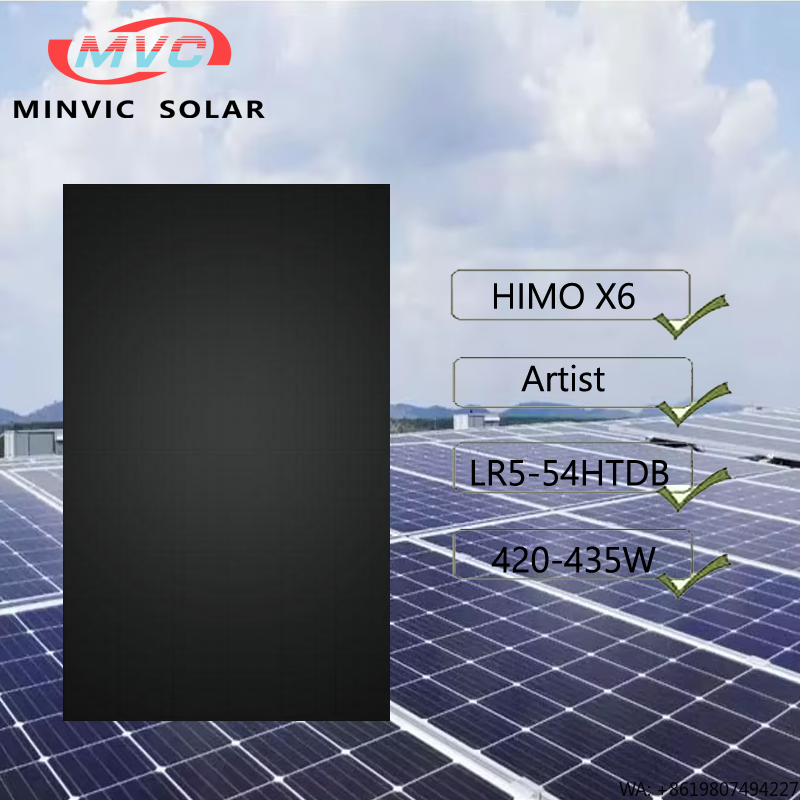 Solar Panel 200W - Painel Solar LONGI HIMOX6 Artist LR5-54HTDB-420-435M