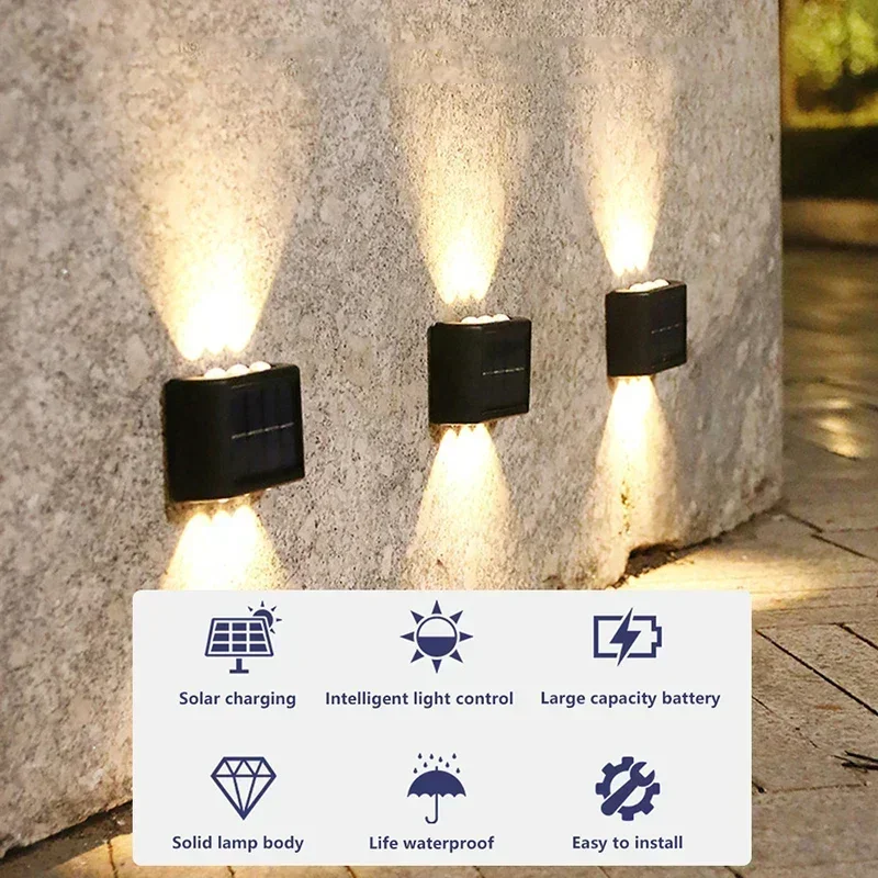 Lâmpada Solar COB para Parede, - Solar Lamp avaliação e preço