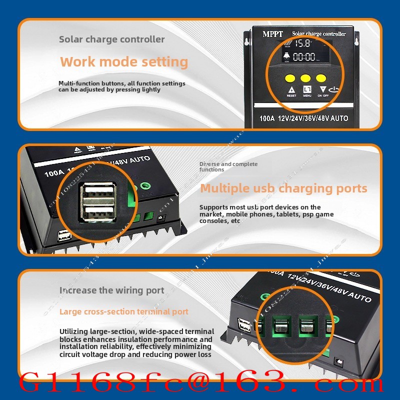 Controlador Solar MPPT 60A80A1 - Charge Controller Solar avaliação e preço