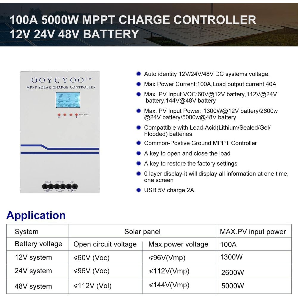 Controlador de Carga Solar MPP - Solar Panel avaliação e preço